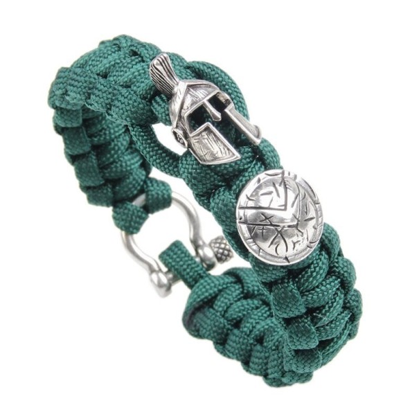Spartan Survival Armband för män 20 cm 22