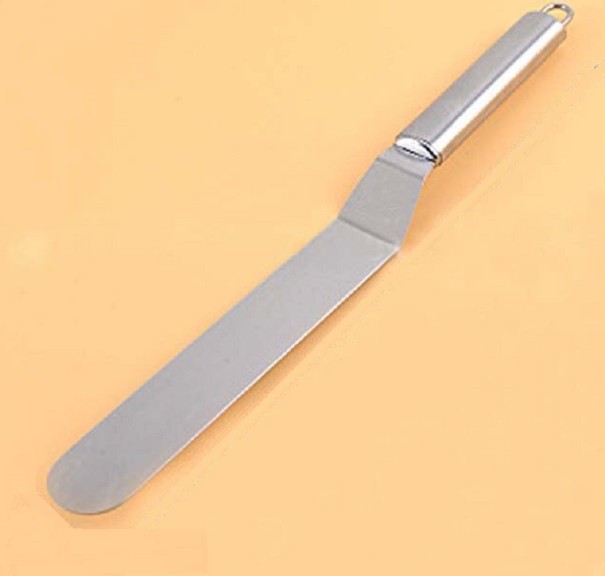 Spatule à pâtisserie coudée M