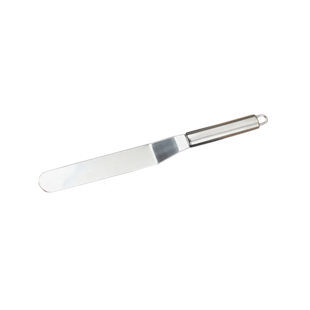 Spatule à pâtisserie en acier inoxydable pour glaçage de gâteau spatule courbée 20 cm outil de décoration de gâteaux ustensile de pâtisserie 1