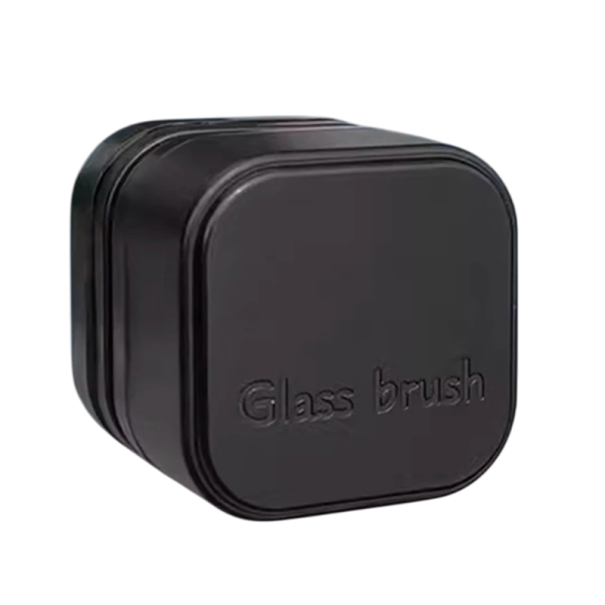 Spazzola magnetica per acquario 3,8 x 3,8 x 3,8 cm Mini pulitore per vetro Raschietto in plastica per alghe per acquari fino a 60 cm Spessore del vetro 2–10 mm 1