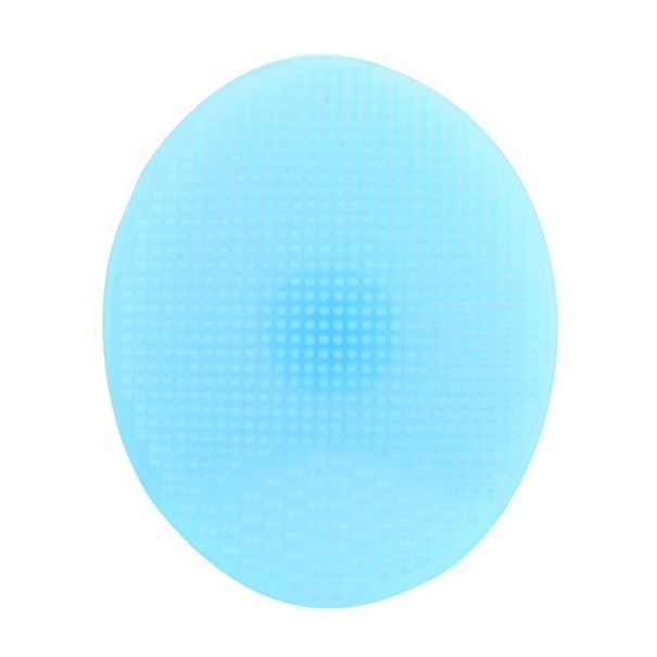 Spazzola per la pulizia del viso azzurro