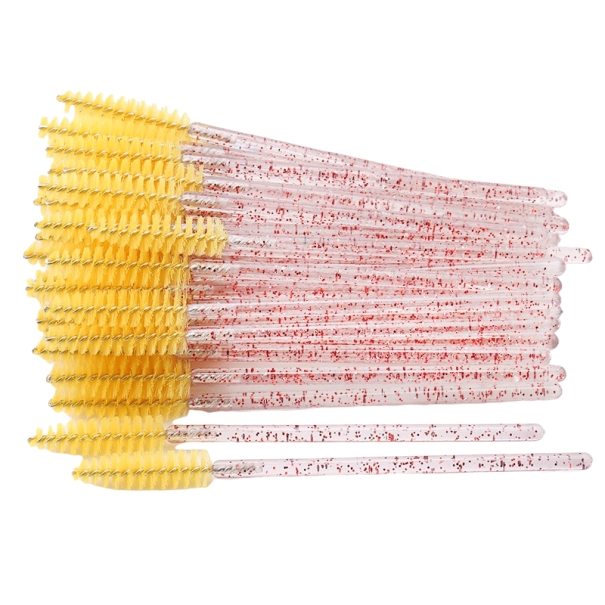 Spazzole per sopracciglia e ciglia 50 pz 21