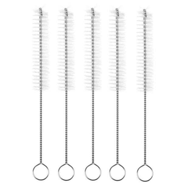 Spazzolino per la pulizia delle cuffie 5 pz bianco