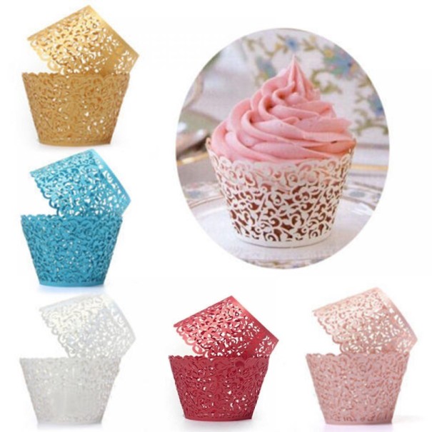 Spetsmuffinskoppar 12 st