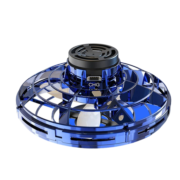 Spiner LED zburător albastru