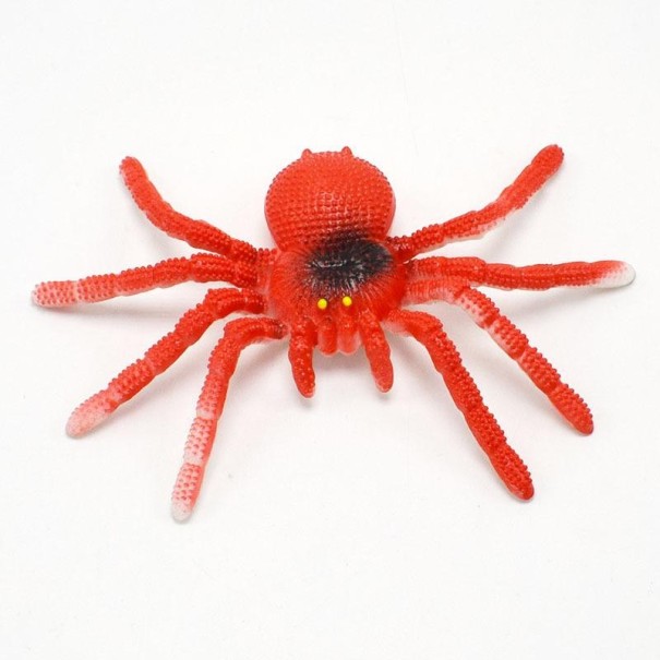 Spinnenbeeldje rood