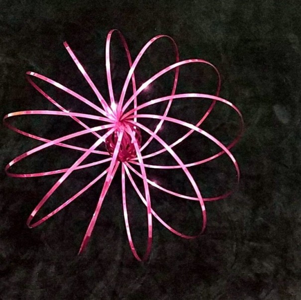 Spirală magică antistres roz