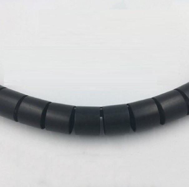 Spirala ochronna kabla 1 m / 32 mm czarny