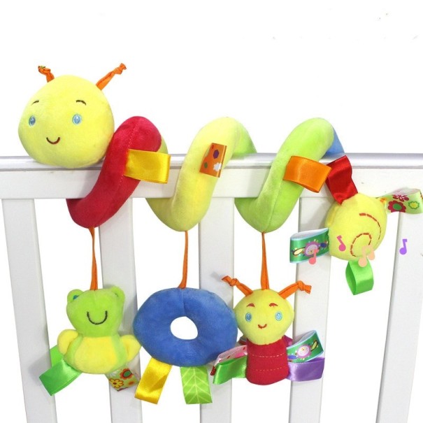 Spirale chenille pour lit 1