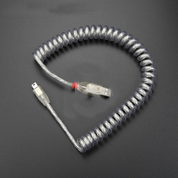 Spiralkabel för tangentbord