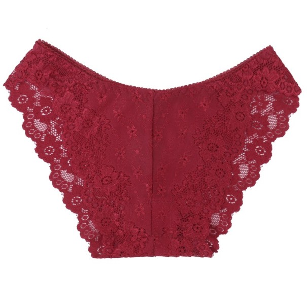 Spitzen-Höschen für Damen rot