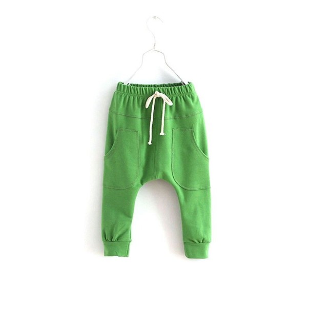 Spodnie dresowe dziecięce L2264 zielony 3