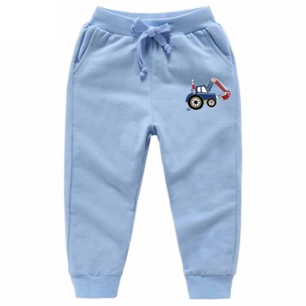 Spodnie dresowe dziecięce T2425 jasnoniebieski 8