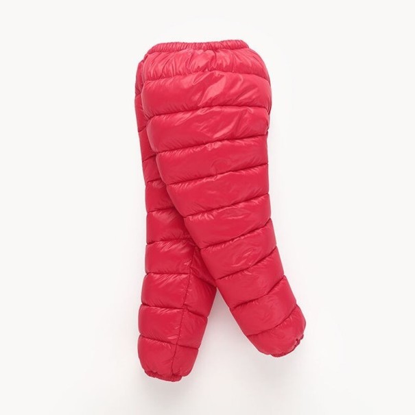 Spodnie zimowe T2462 czerwony 4