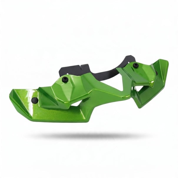 Spoiler aerodinamic frontal pentru Kawasaki Z900 2020-2022 Sub far cu suport de montaj pentru motociclete naked verde