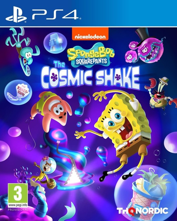 SpongeBob SquarePants: The Cosmic Shake Ativação de Conta Online PS4 1