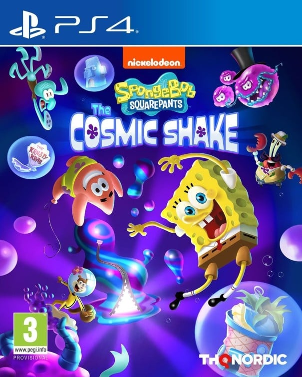 SpongeBob SquarePants: The Cosmic Shake PS4 Online Kontoaktivering 1