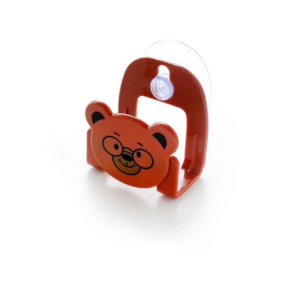 Sponshouder met dieren bruin