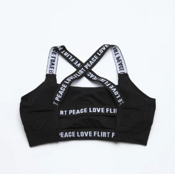 Sport Bra LOVE J1611 black