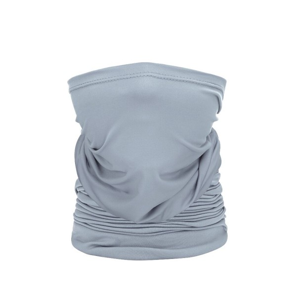 Sport functionele nekwarmer grijs