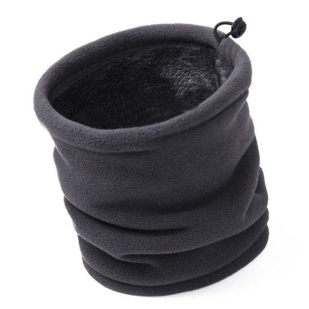 Sport nekwarmer donkergrijs