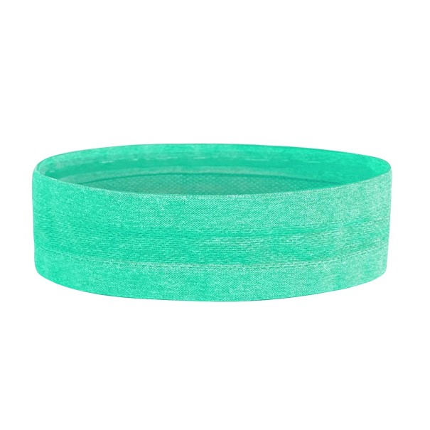 Sport-Stirnband Flexibles, saugfähiges Material für Laufen, Yoga, Krafttraining und Freizeit Angenehmer Tragekomfort Mehrere Farboptionen grün