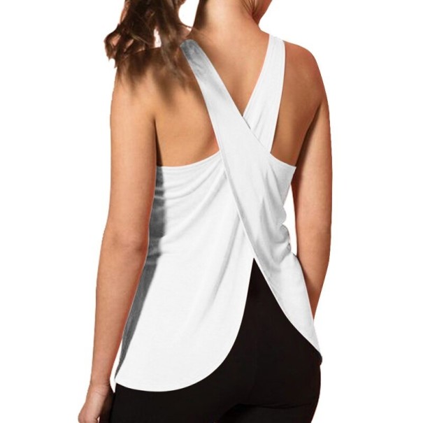 Sport-Tanktop für Damen P1072 weiß XS