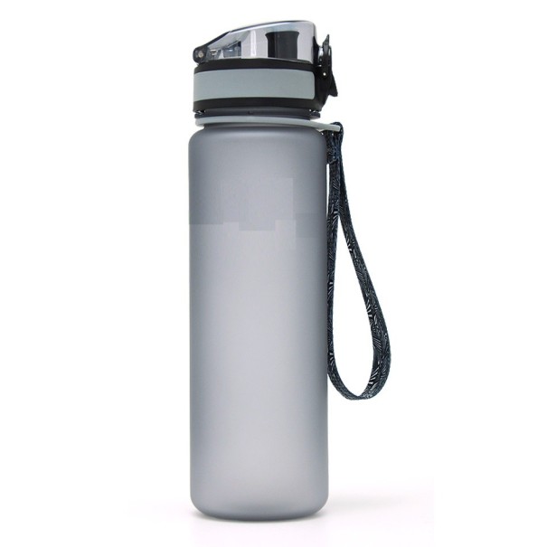 Sportflasche grau S