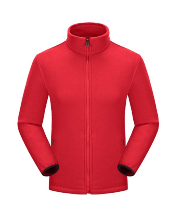 Sportfleece sweatshirt voor dames rood M