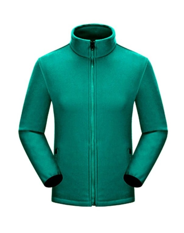 Sportfleece sweatshirt voor dames turquoise L