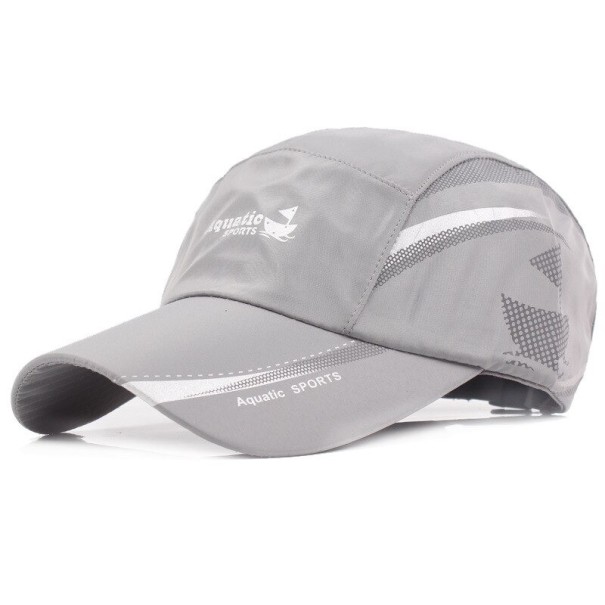Sportkeps T19 ljusgrå