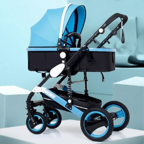 Sportkinderwagen hellblau