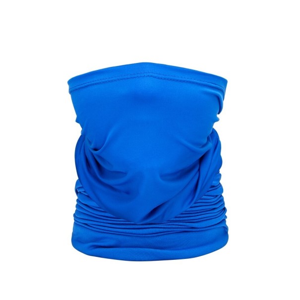 Sportliche funktionelle Halskrause blau