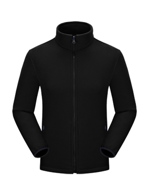 Sportliches Fleece-Sweatshirt für Damen schwarz M