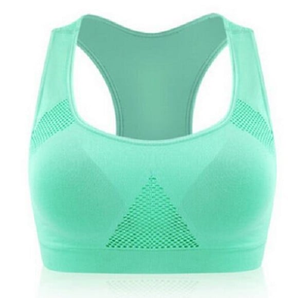 Sportovní fitness podprsenka J1003 zelená S