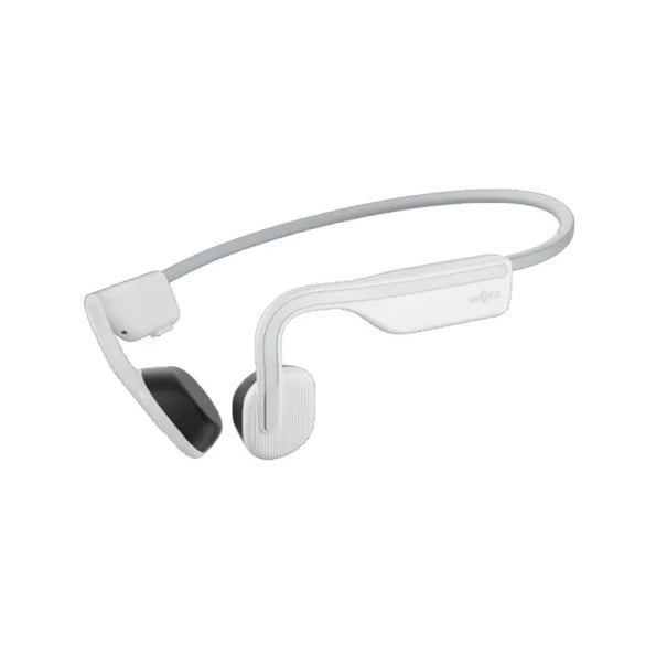 Sportovní sluchátka Shokz S661 OpenMove Kostní vedení Otevřená konstrukce Voděodolná IP55 Bluetooth 5.1 USB-C Na běh i cyklistiku bílá