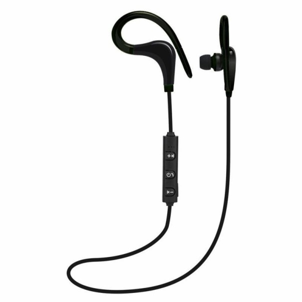 Sportovní sluchátka za uši K1851 černá
