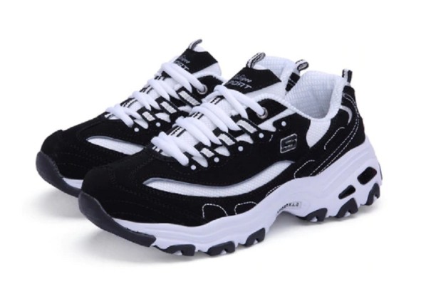 Sportowe buty unisex czarno-biały 40