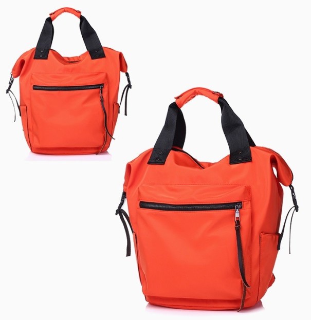 Sportowy elegancki plecak 2w1 J2968 pomarańczowy