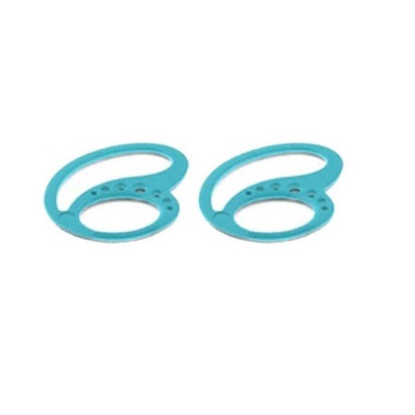 Sports Earbud Tips for Wireless Headphones 1 Pair turquoise