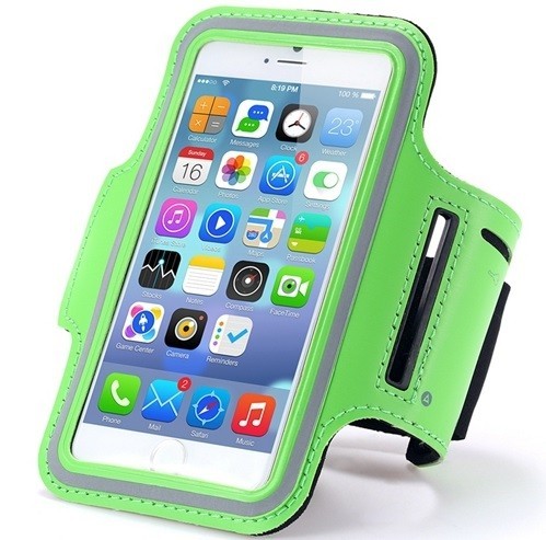 Sports mobilcover grøn 8 Plus