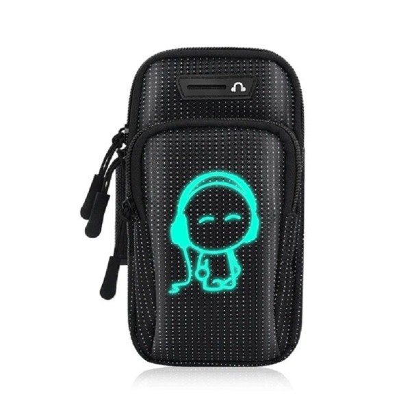 Sports mobiltelefon cover T1014 sort