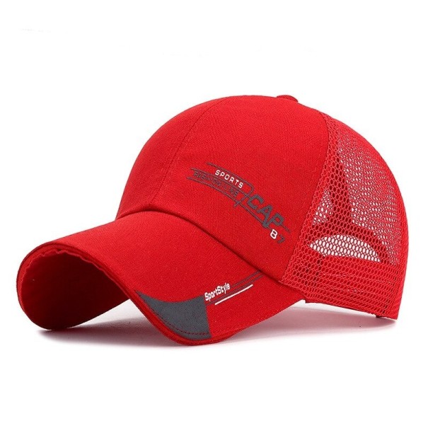 Sports Trucker Cap red