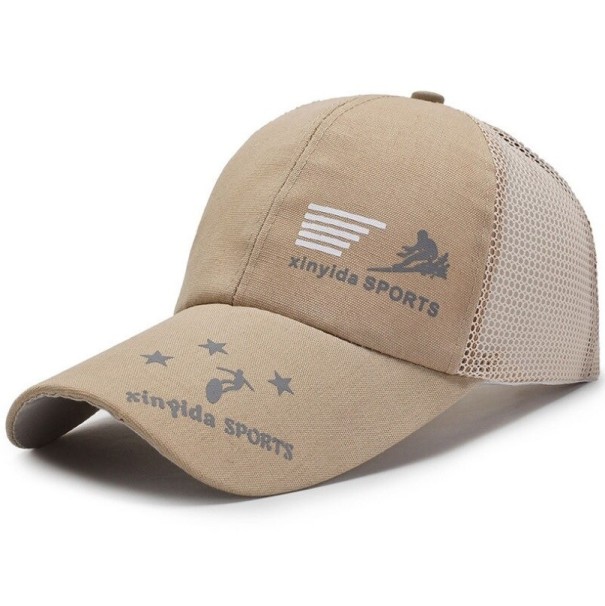 Sports truckerkasket T189 beige