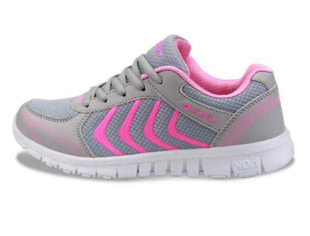 Sportschoenen A2695 grijs-roze 41