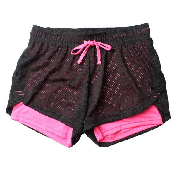 Sportshorts för kvinnor A2497 rosa S