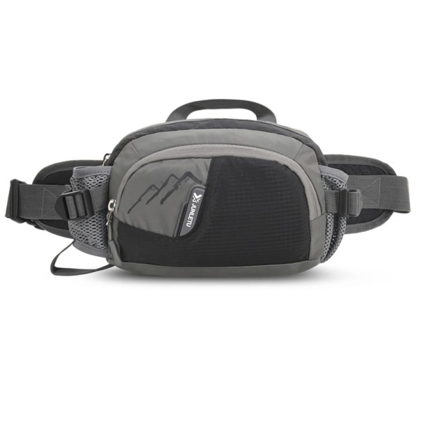 Sportsløbetaske med flaskeholder vandtæt ventilation justerbar bælte cykling vandreture fitness unisex 1