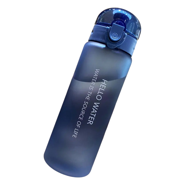 Sportsvandflaske 780 ml Letvægts fitnessdrikkeflaske Holdbar drikkeflaske med lækagesikkert låg Ergonomisk design Bred hals blå