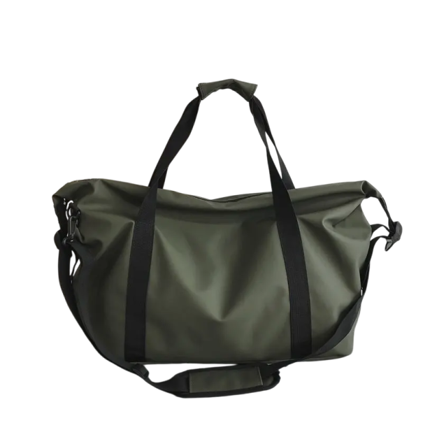 Sporttasche aus strapazierfähigem Nylon mit Schultergurt und Handgriffen Praktische Reisetasche für Sport Fitness Training Reisen grün