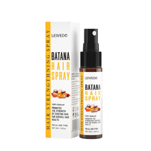 Spray capilar africano con aceite de batana 30 ml Crecimiento del cabello Prevención de la caída del cabello Manteca de batana Nutrición de raíces 1
